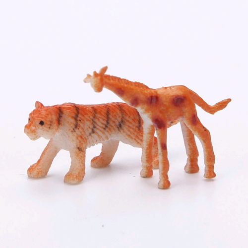 toy plastic simulation of a variety of wild animals model toy decoration model realistic model slim accessories