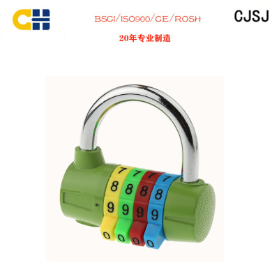 [Lock Factory] Years of Professional Production of Various Numbers Padlock 4-Digit Gym Cabinet Alloy Padlock Ch206