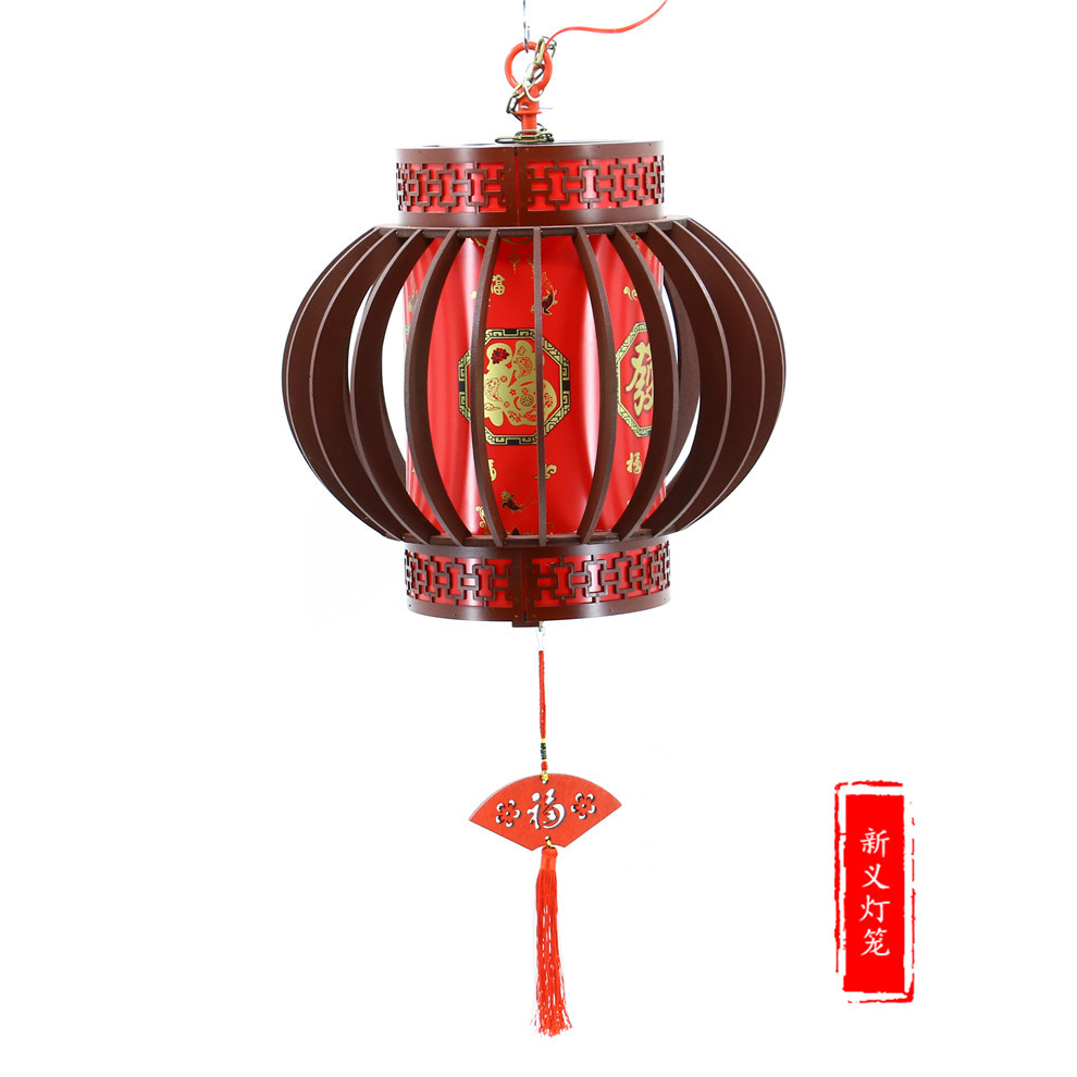 中式仿古装饰灯笼酒店餐厅走廊阳台灯古典木艺灯笼喜庆节日装饰