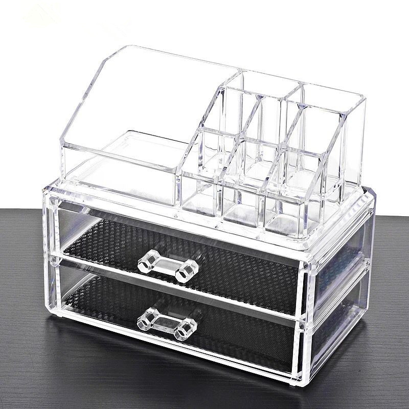 Transparent Large Jewelry Box Plastic Storage Box High-End C...