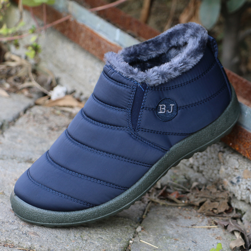 XQ 2020 Winter Insulated Cotton-Padded Shoes Soft Bottom Waterproof Traditional Beijing Cotton Shoes