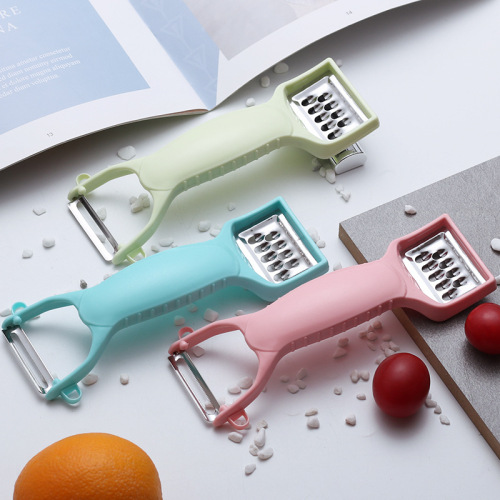 factory wholesale multifunctional peeler melon and fruit cutter wire scraper kitchen gadgets gifts