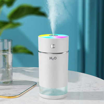 Creative Caixia Cup Desktop Humidifier USB Small Mute Air Humidifier Household Colorful Night Lamp Humidifier