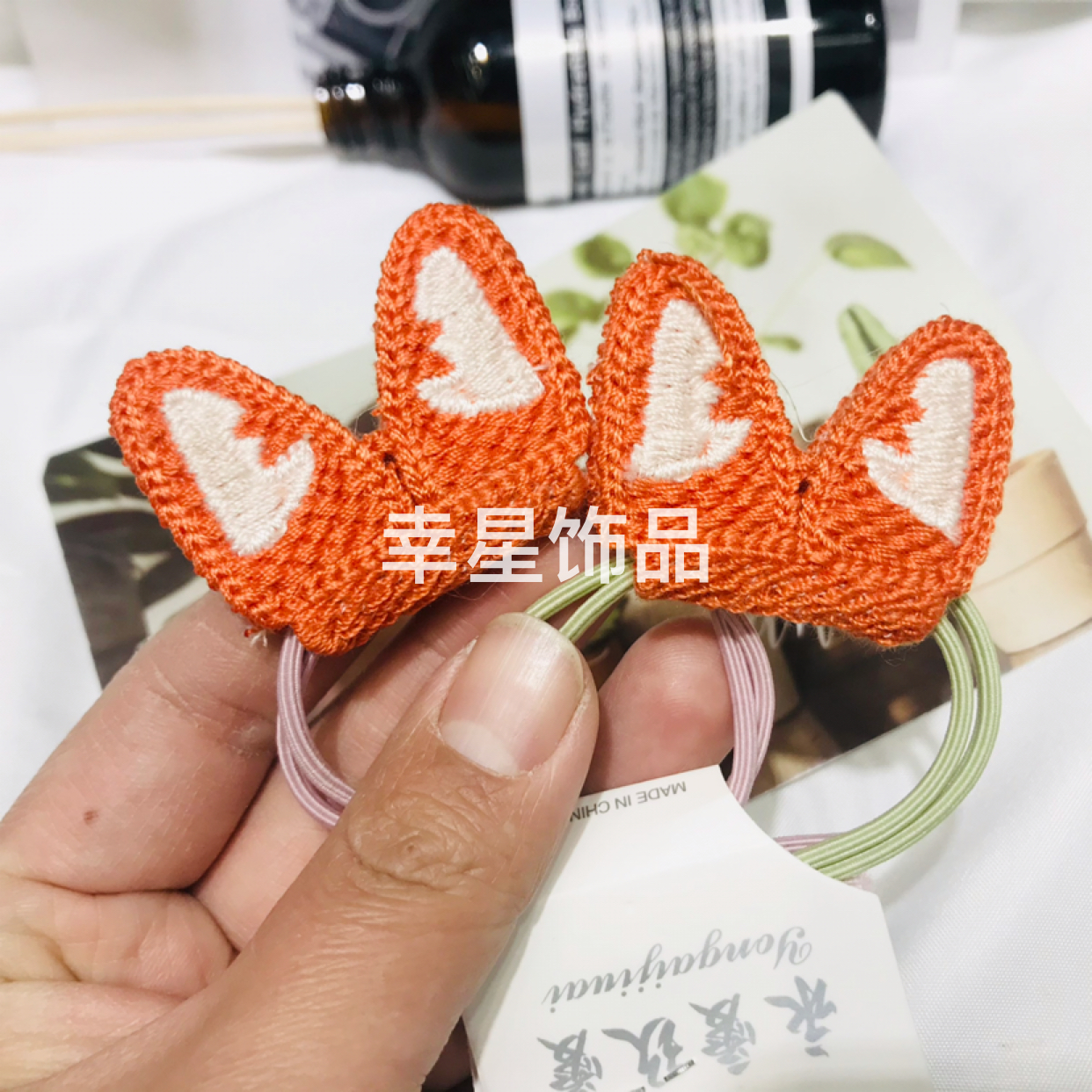 Cartoon Cute Animal Head Fashion Hair Ring Head Rope Rubber Band Head Tie Student Baby More than Hai