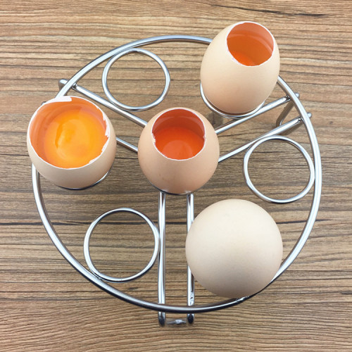 [wholesale] stainless steel steaming rack egg steamer steaming plate multi-purpose kitchenware tools egg steamer