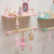 Internet Celebrity Props Nordic Ins Upper Plate Lower Roller Single-Layer Shelf Children's Room Home Clothes Wall Decoration