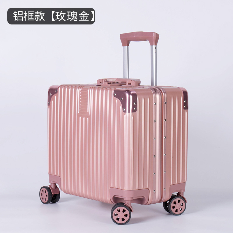 New Cornerite Boarding Bag ABS + PC Mute Universal Wheel Alu...