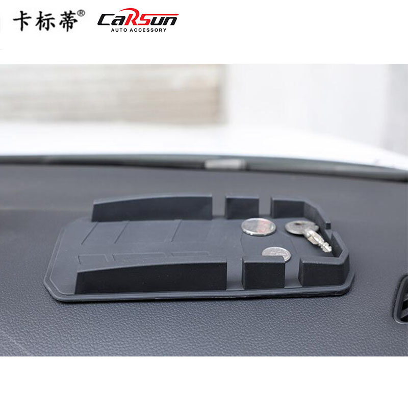 Car Pvc Non-Slip Mat Navigation Pad Skid Pad Car Mobile Phone Holder Dashboard Storage Pad Mobile Ph