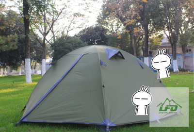 Put up a Tent with Aluminum Poles to Keep out the Tent Can Be Customized.