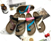 fashionable all-match flip-flops flat casual outdoor women‘s sandals
