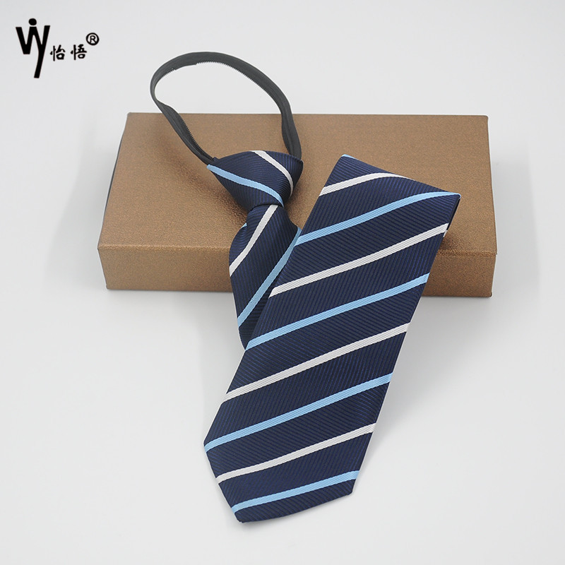 Fashion Simple Business Leisure Men's Arrow Zipper Tie Trendy Unique Exquisite Temperament Tie