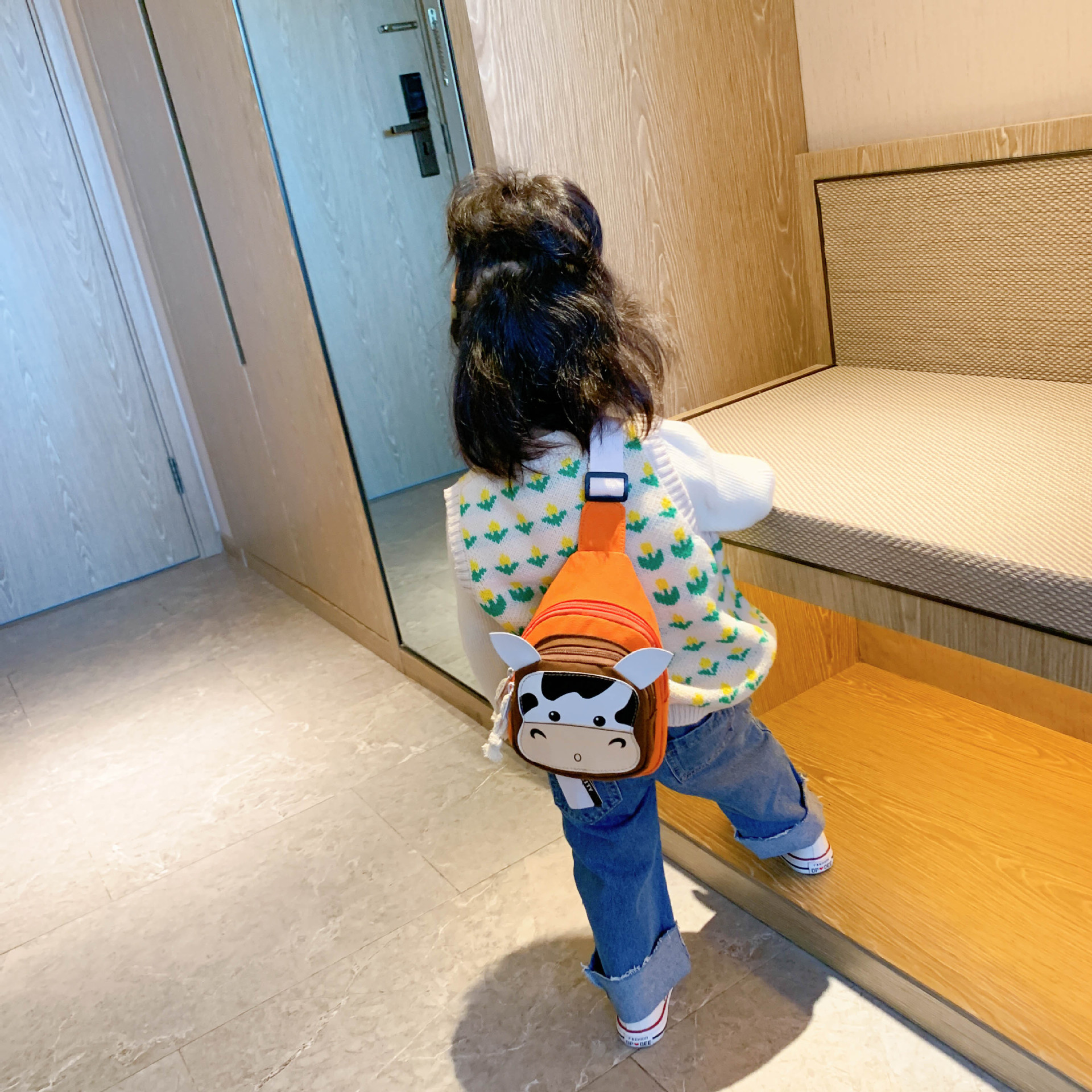 Children's Bag Cute Fashion Kids Fashionable Princess Mini New Cartoon Shoulder Baby Slanted Ch