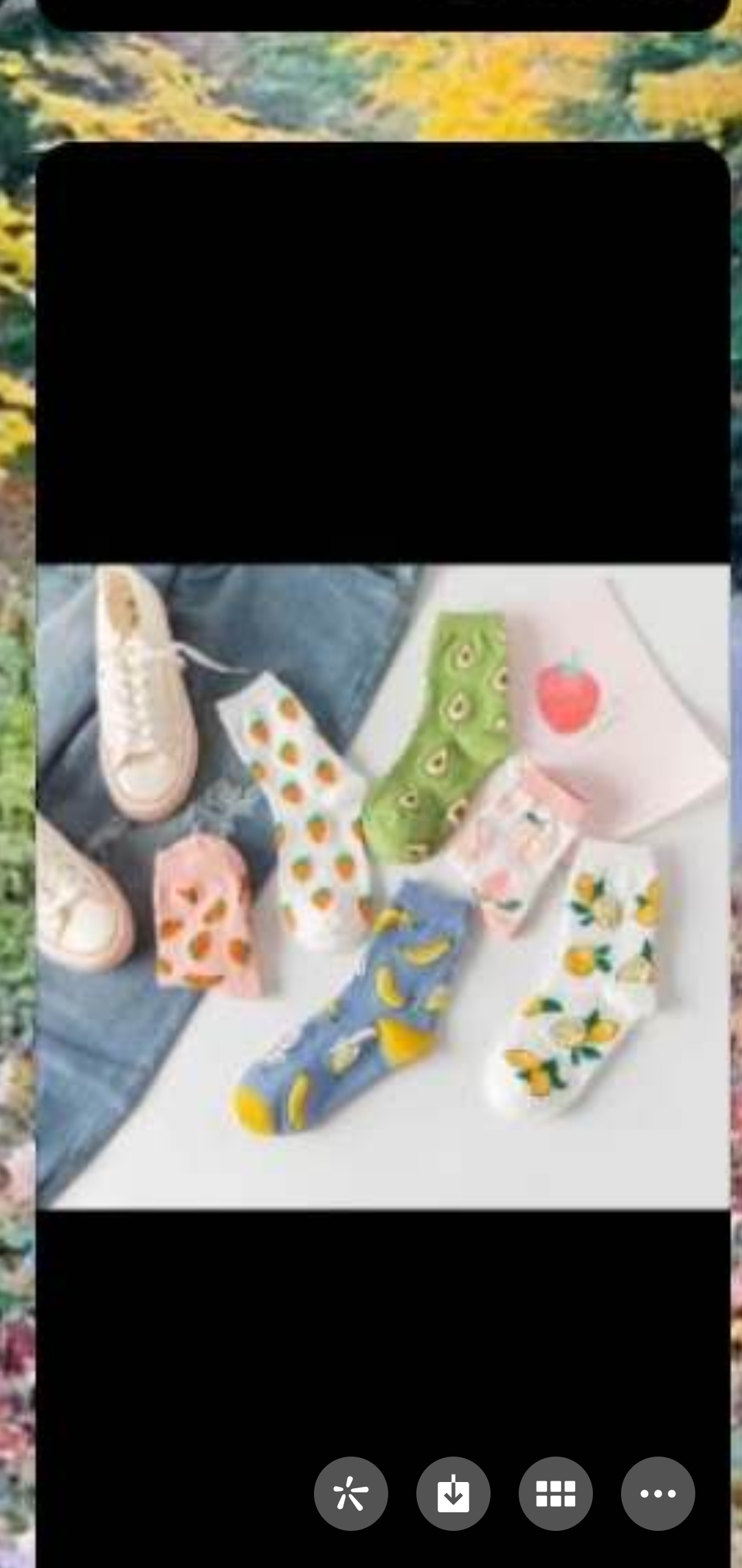   Spring and summer cotton socks