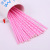 Export to Europe and America Environmental Protection Customizable Kraft Paper Straw White Background Pink Wave Straw Party Bar Supplies