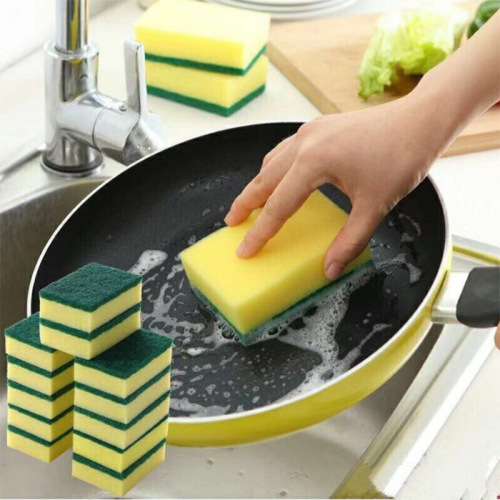 [Great Value thickening Encryption] Scouring Pad Sponge Dishcloth Dish Brush Pot Sponge Cleaning Cloth Sponge Brush