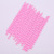 Export to Europe and America Environmental Protection Customizable Kraft Paper Straw White Background Pink Wave Straw Party Bar Supplies
