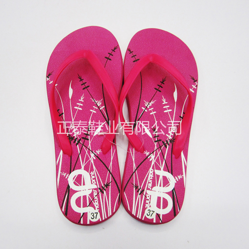 women‘s printed flip flops customized