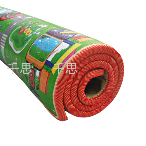 qiansi children‘s crawling mat baby‘s spring outing picnic mat game mat single-sided double-sided crawling mat factory direct sales