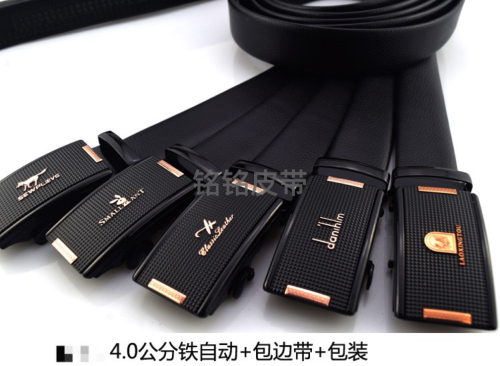 Wholesale Stall Belt Men‘s Scratch-Resistant Tag Belt Running Rivers and Lakes Exhibition Night Supermarket Physical Store Supply