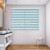 Soft Gauze Shutter Double-Layer Full Shading Waterproof Lifting Office Balcony Bedroom Custom Sunshade Bathroom Curtain