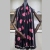 New Silk Satin Scarf Korean Style Fashionable Warm Big Dot Spring, Autumn and Winter Long High-End Satin All-Match Scarf Ladies