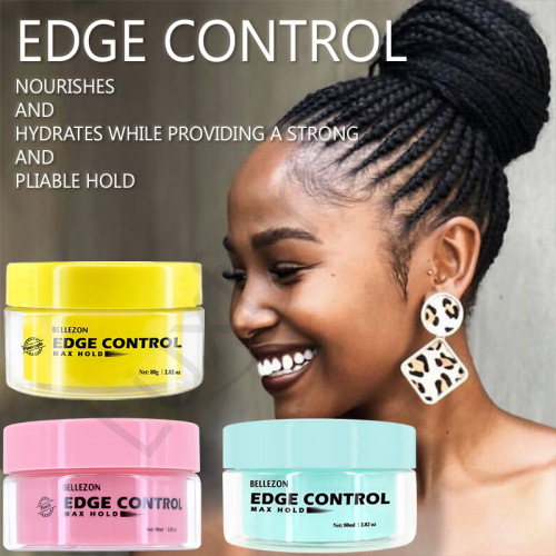 cross-border supply sideburns hair wax no white broken hair finishing cream pineapple flavor edge control spot supply