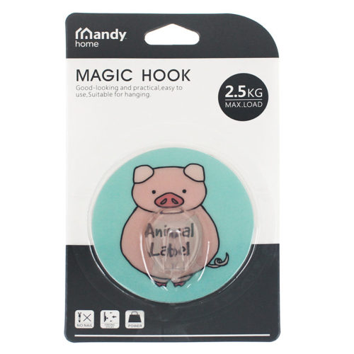 [Manti Home] Animal Seamless Hook Bathroom Kitchen Hook Sticky Hook Strong load-Bearing Punch-Free