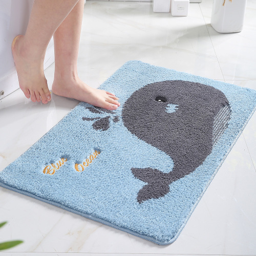 Cartoon Children‘s Bedroom Carpet Floor Mat entrance Mat Kitchen Bathroom Bathroom Absorbent Non-Slip Mat