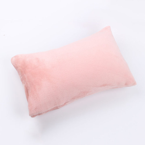 double pillow case winter thick coral fleece pillowcase warm flannel pillowcase factory direct supply wholesale and retail