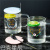 Glass Cup Water Cup Teacup Cup Borosilicate Coffee Cup Square Cup Cross-Border Fashion Mug