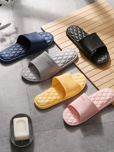 foreign trade new pvc blowing home massage men and women couple soft bottom non-slip silent bathroom cool in stock slippers