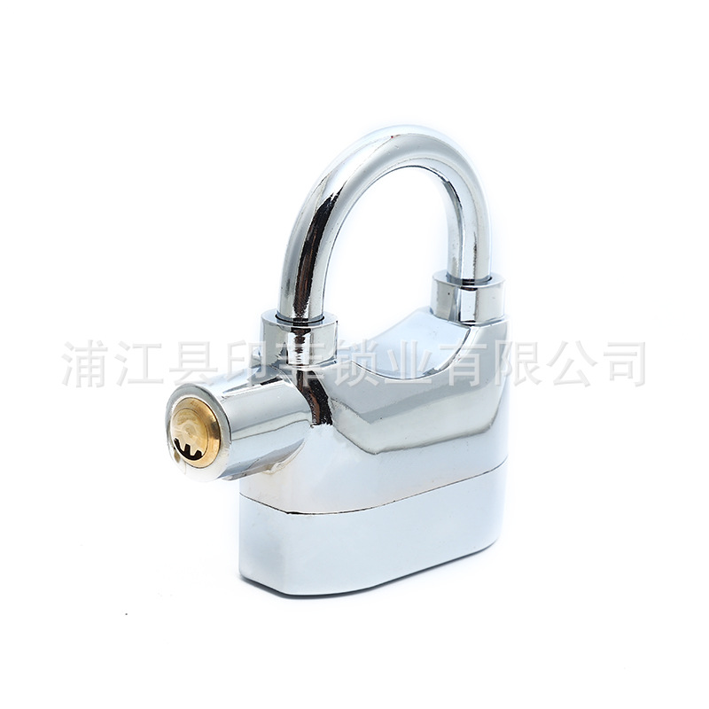 KINBAR ALARMLOCK锌合金报警挂锁仓库大门挂锁防盗警报安全锁