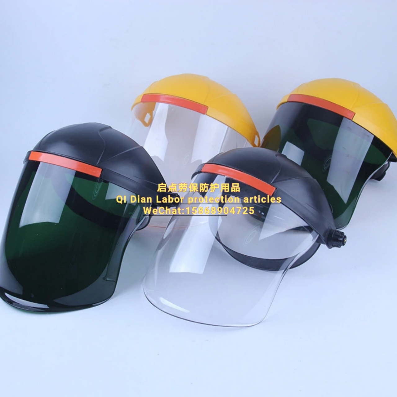 Factory Direct Sales New Lightweight PC Thickened Face Screen Transparent Protective Mask High Quali