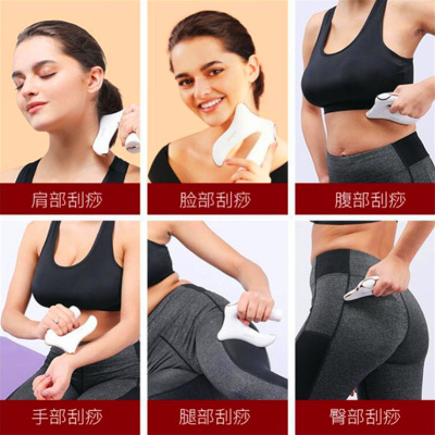 l Meridian Dredging Fascial Knife Massage Instrument Sore Muscle-Relaxing Tool Portable Smart Gua Sha Scraping Massager