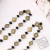 DIY Handmade Jewelry Accessories Korean Fashion Two-Color Women's Necklace Bracelet Clothing Pendant Chain Decorative Chain