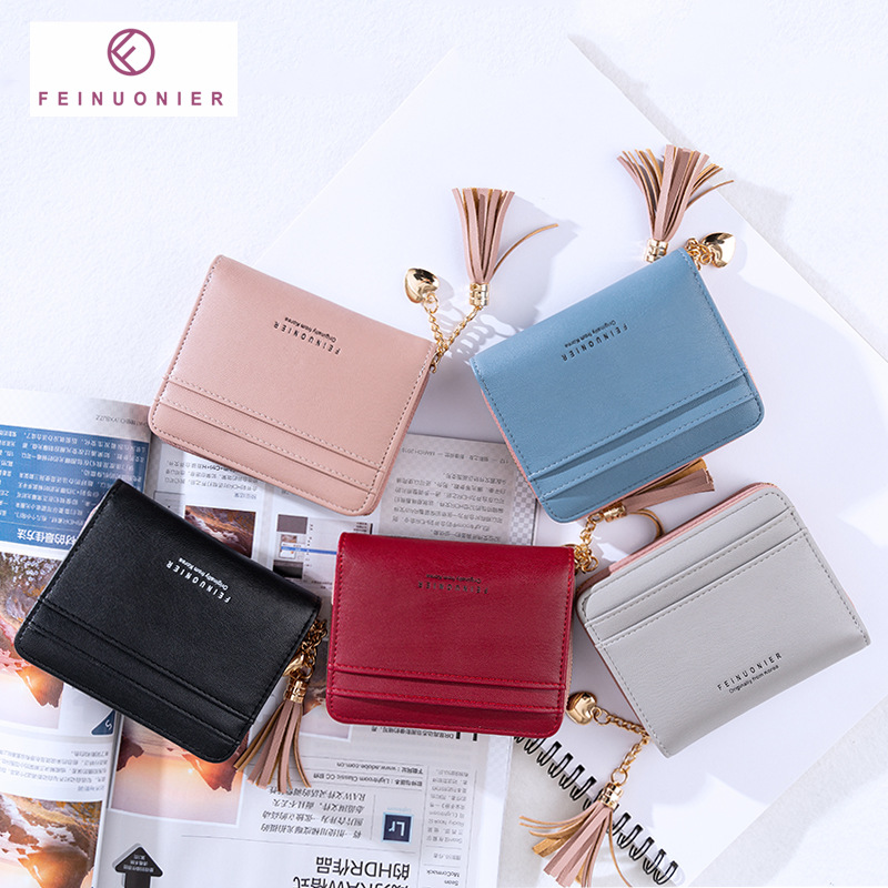 Ciing Brand Designer Women Wallet With Zipper Coin Pocket Card Slots Female  Wallets Ladies Purses Short Carteras High Quality in 2024 | Card holder  leather, Wallets for women, Wallet