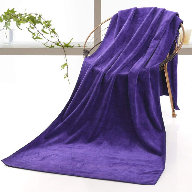 Car Wash Towel Large Thick Absorbent Quick-Drying Towel for Wiping Cars 60*180 Fiber Car Washing Clo