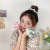 Korean Style New Bow Tie Striped Dot Large Intestine Ring Girl Updo Bun Head Hair Rope Hair Ring Stall Supply