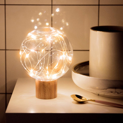 Creative Gift Led Star Light Plug-in Table Lamp Bedroom Bedside Lamp Romantic Gift Birthday Small Night Lamp Customization