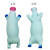Simulation Animal Hippo Lala TPR Creative Vent Decompression Squeezing Toy Stretch Trick Toy