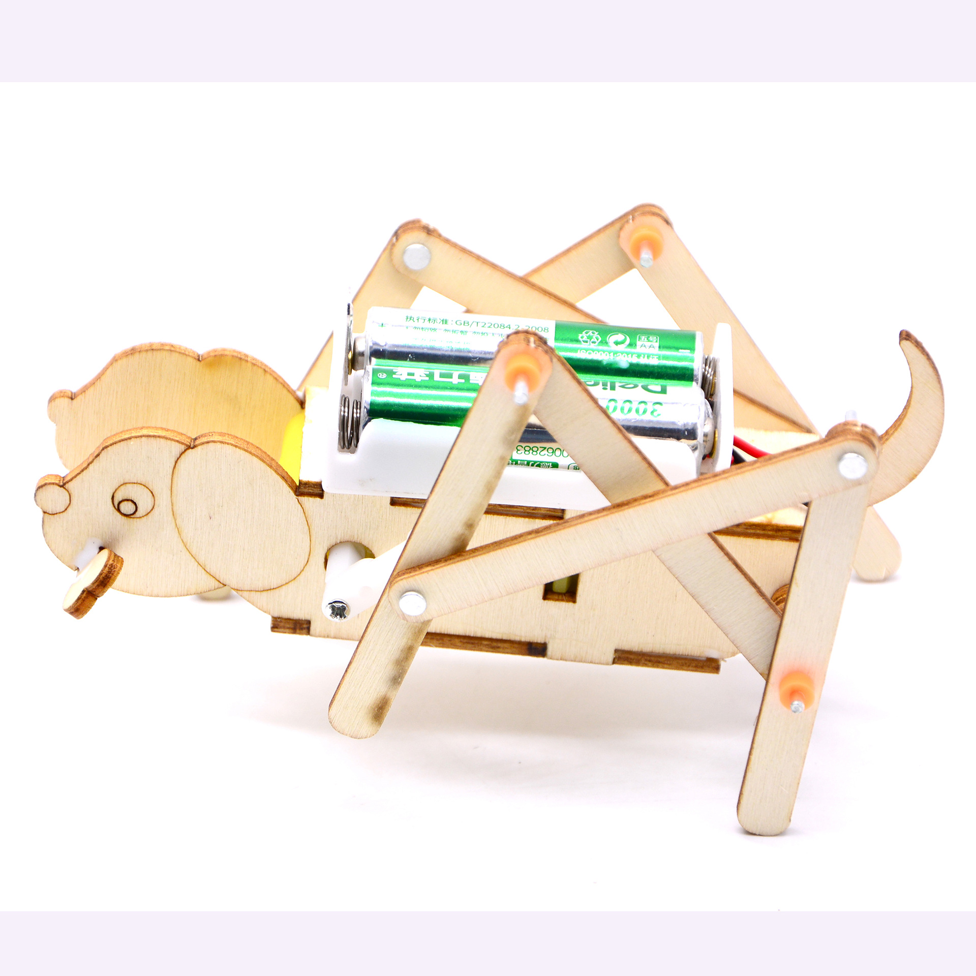 科学实验玩具厂儿童科技小制作小学生物理器材手工diy材料机器狗
