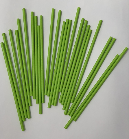 [Junke] Eco Paper Straw Fruit Green Drink Creative Glass Str...