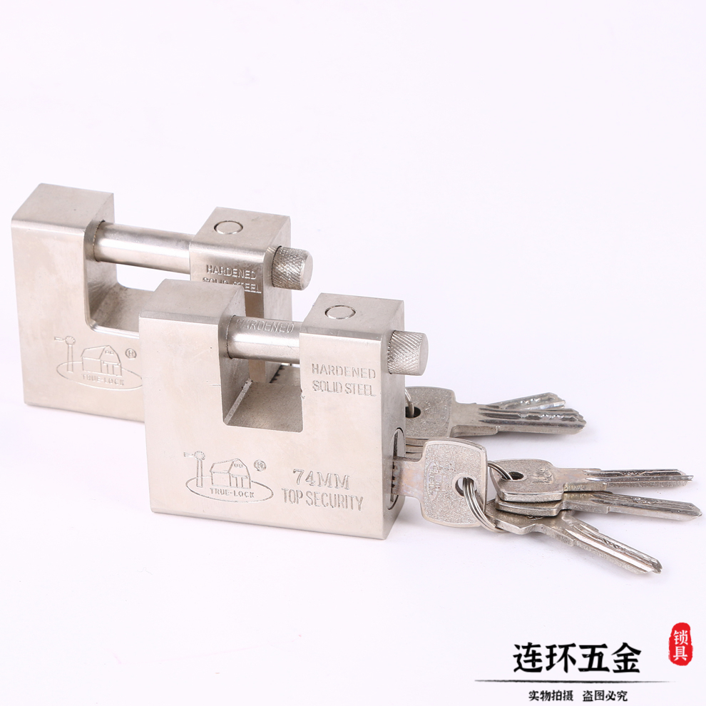 2021新款热销哑光矩形钢锁 工业工地安全巨型铁挂锁 防水防盗防撬