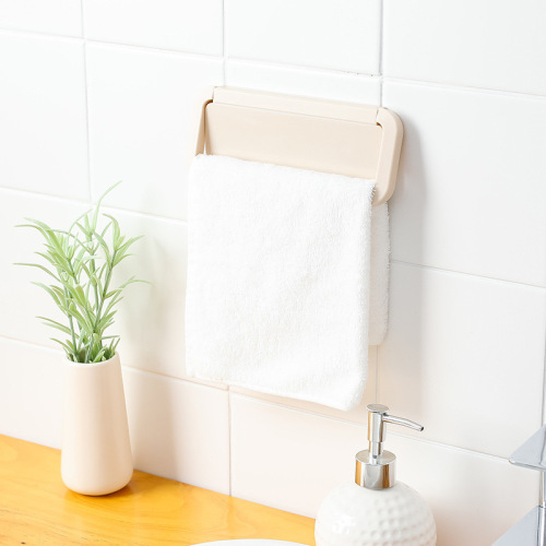 nordic color kitchen hanging rag rack bathroom toilet punch-free towel hanging towel rack cabinet door back rack