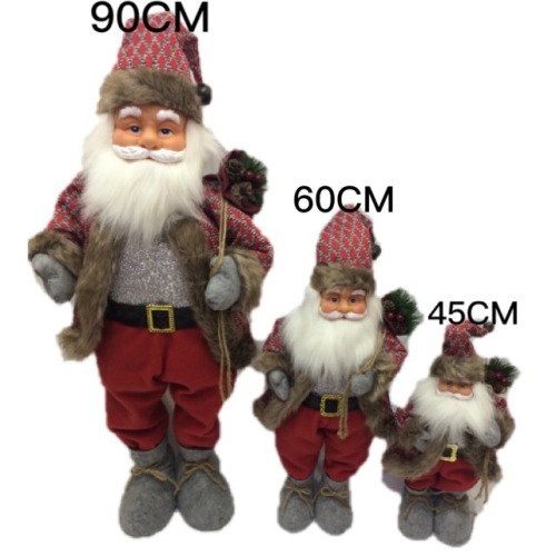 christmas retractable santa claus christmas decoration decoration indoor scene layout christmas daily necessities party layout