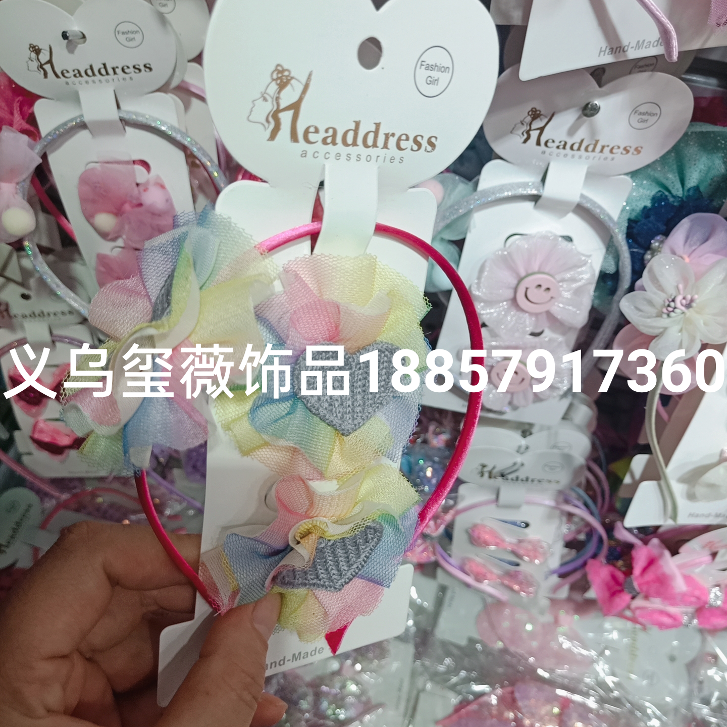 Childrens hair ornaments set girl bow princess hair buckle hairpin manufacturers direct sales