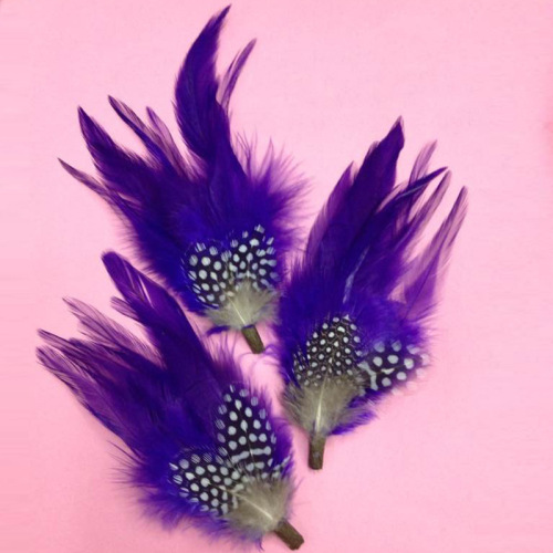 Factory Direct Supply Hat Flower Feather about 13cm Hat Accessory Performance Stage Corsage Decoration Feather