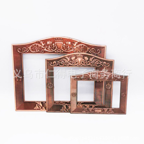 gold and silver foil medal authorization board wooden wooden support plaque plastic crafts material gold and silver copper flower frame customized by manufacturers