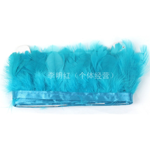 full velvet diy colorful feather clothes headwear accessories performance stage corsage decorative crafts decorative feather
