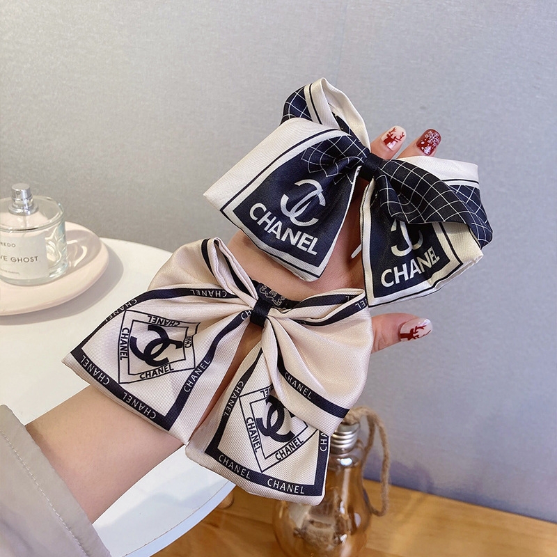 Korean Simple Ins Style Bow Hair Rope Autumn and Winter Temp...